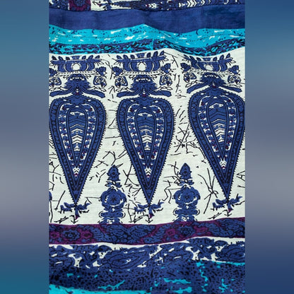 Boho Chic Beach Yoga Hobo Shoulder Bag - 100% Cotton - Bohemian Ethnic Inspired
